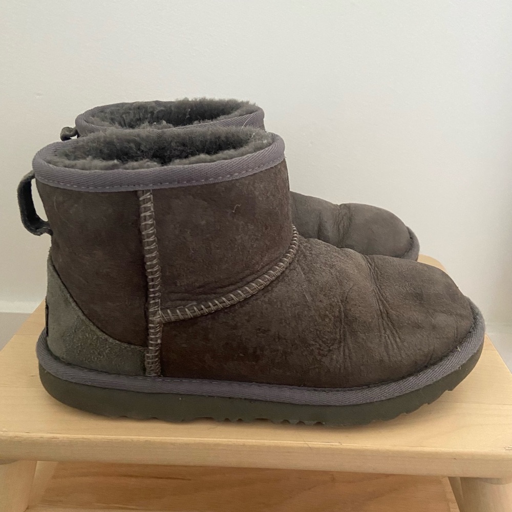 UGG Grey  Boots US size 3